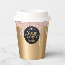 Customised Luxury Gold Logo Business Banner Brand