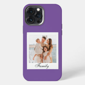 customised modern purple Vintage iPhone Case
