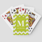 Customised Monogrammed Playing Cards