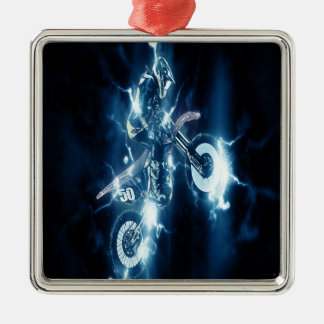Customised Motocross Metal Ornament