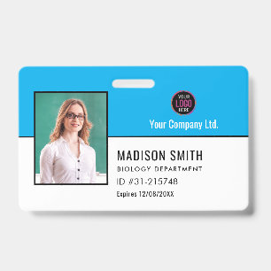 Customised Name and Photo    ID Card Badge