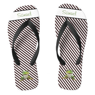 Customised Name Frog Thongs