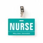 Customised Name Nurse