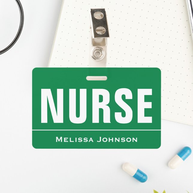 Customised Name Nurse ID Badge (Creator Uploaded)