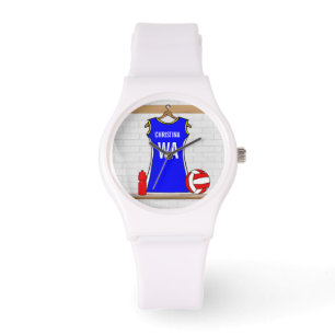 Customised netball sporty watch