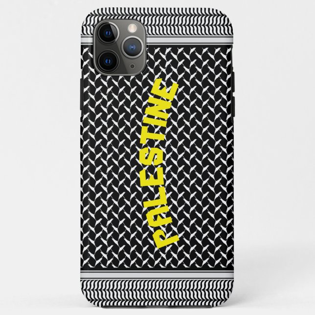 Customised Palestinian Keffiyeh  Case-Mate iPhone Case (Back)
