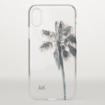 Customised Palm Tree iPhone X case - clear<br><div class="desc">Customised Palm Tree iPhone X case - clear</div>