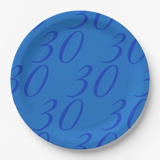 Customised Paper Plates for Birthday, Wedding (Front)