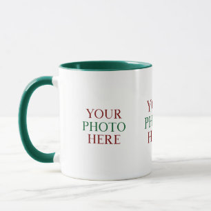 Customised Personalised 3 Photo DIY Coffee Mug