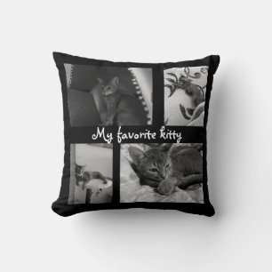 Customised personalised patches squares frames bla cushion