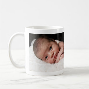 Customised Personalised Photo Birth Baby Mug