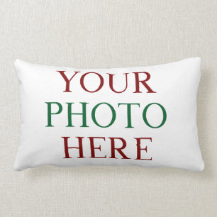 Customised Personalised Photo Double Sided DIY Lumbar Cushion