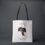 Customised Pet Dog Cat Tote Bag<br><div class="desc">Customise a photo of your loving pet dog, cat, or. Easily add name of choice. Ideal gift idea for yourself or others for any special occasion.</div>
