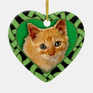 Customised Pet Photo on Heart Shaped Ornament
