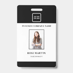 Customised Photo Business Employee ID Badge