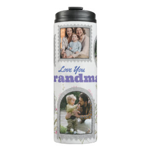 Customised Photo Collage and Memorable Quote Thermal Tumbler