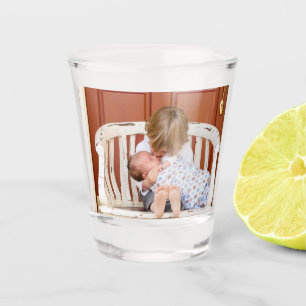Customised Photo Personalised  Shot Glass