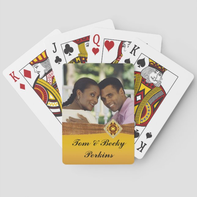Customised Photo Playing Cards (Back)