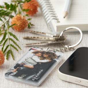 Customised Photo Template Key Ring
