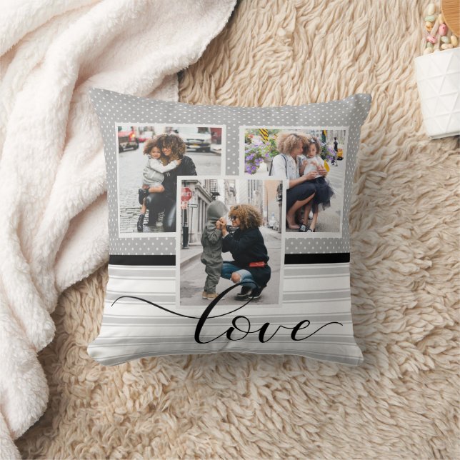 Customised Photo Template "Love" Cushion (Blanket)