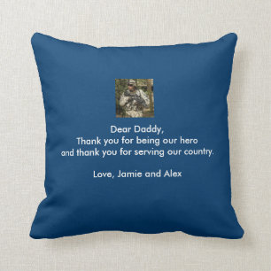 Customised Pillow with Message and Photo