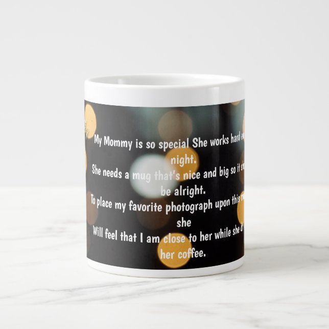 Customised Poem on Birthday Mug (Front)