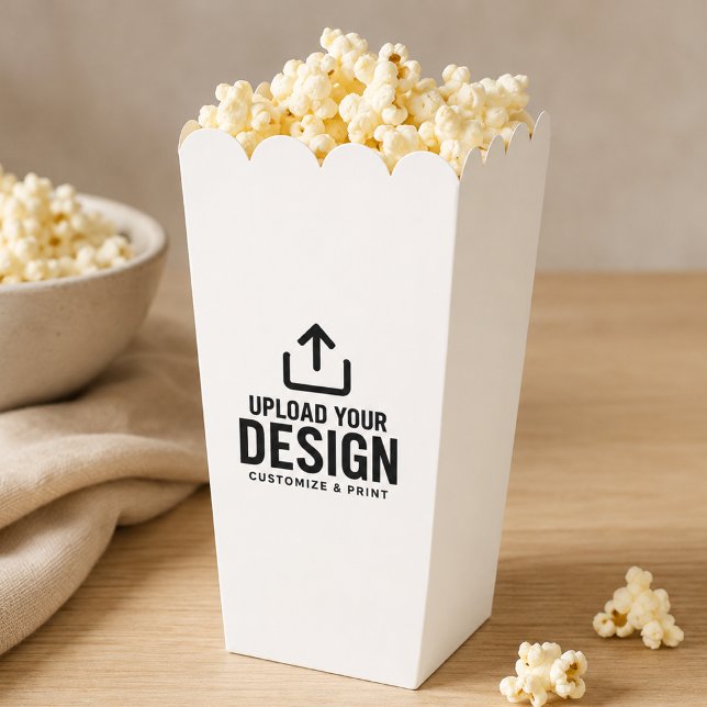 Customised Popcorn Personalised Business Corporate Favour Box (Creator Uploaded)