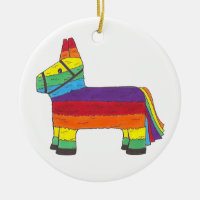 Customised Rainbow Piñata Birthday Party Favour