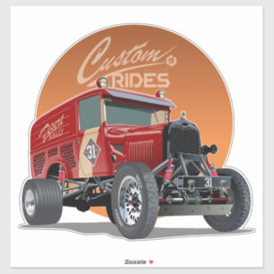 Customised retro race car concept