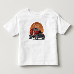 Customised retro race car concept toddler T-Shirt