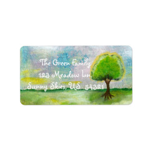 Customised Return Address Mailing Labels