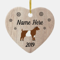 Customised Rustic Paint Boer Goat