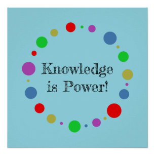 Customised School, Library Colourful Geometric Art Poster