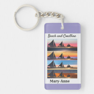 Customised Set Sails Key Ring