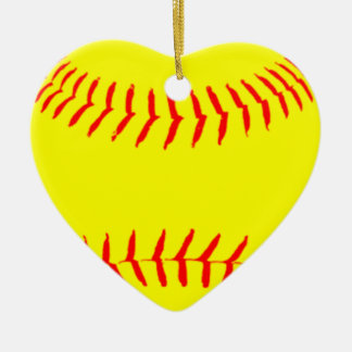 Customised Softball Ceramic Ornament