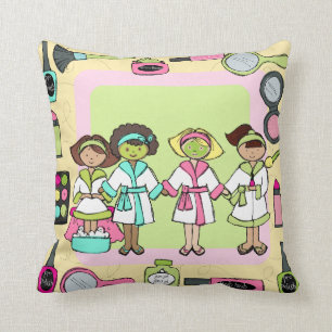 Customised Spa Party Pillow