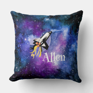Customised Space Shuttle In Space Cushion