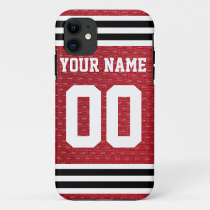 Customised Sports Hockey Jersey iPhone 11 Case