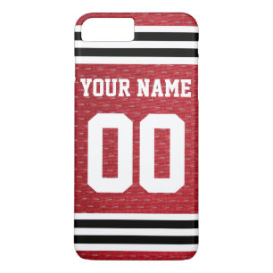 Customised Sports Hockey Jersey iPhone 8 Plus/7 Plus Case