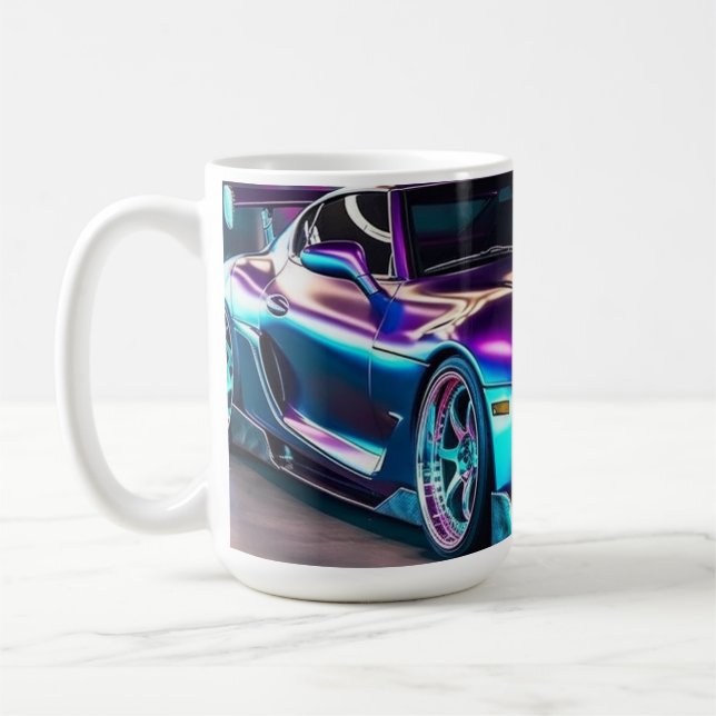 Customised Supercars:Bold colours and modification Coffee Mug (Left)