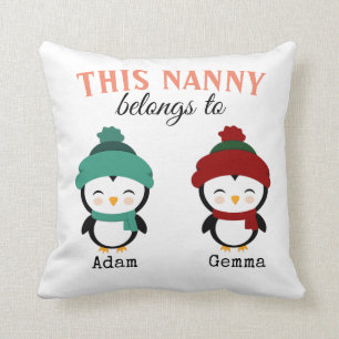 Customised This Nanny belongs to Cushion