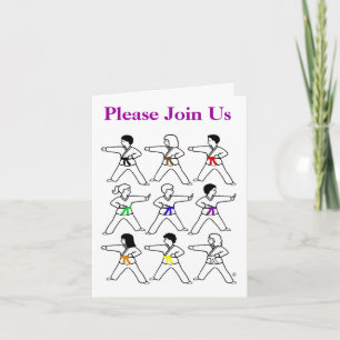 Customised Tic Tac Toe Kids Invitations