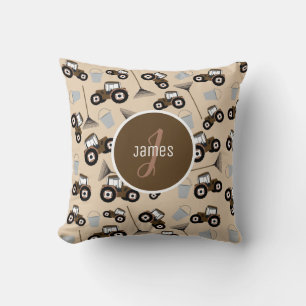 Customised Tractor Truck Pattern Farm Equipment  Cushion