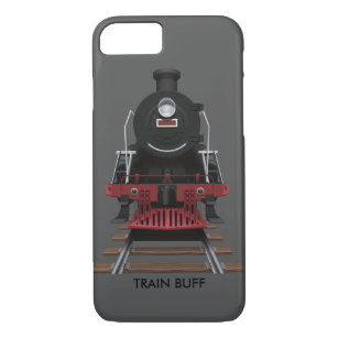 Customised Train Engine Vintage Railroad Any Colou Case-Mate iPhone Case