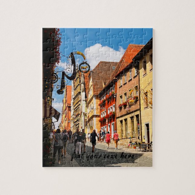 Customised travel Puzzle of Germany (Vertical)