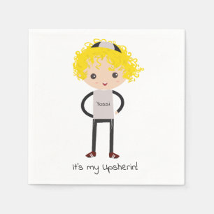 Customised Upsherin Napkin