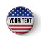 Customised USA Button
