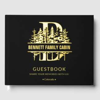 Customised Vacation Rental Cabin House Lake House  Guest Book