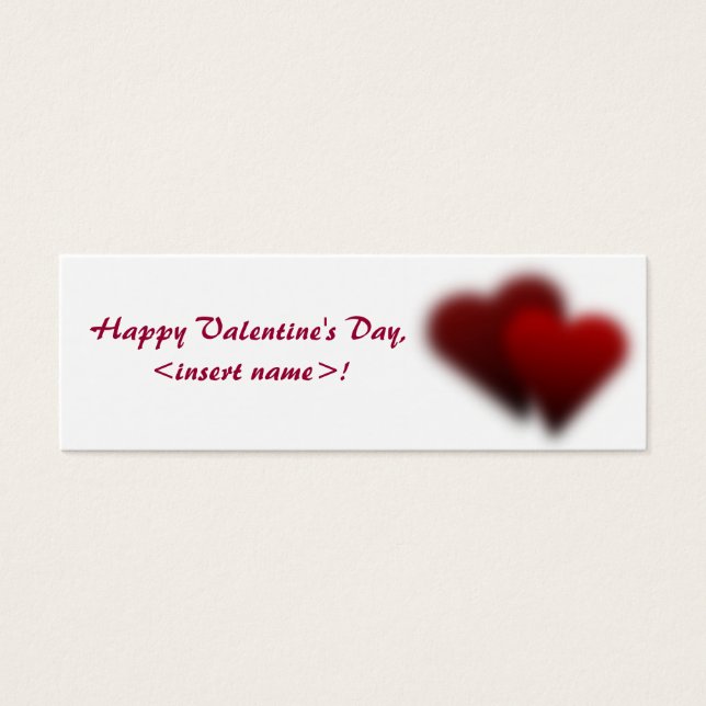 Customised Valentine's Day Coupons (Front)
