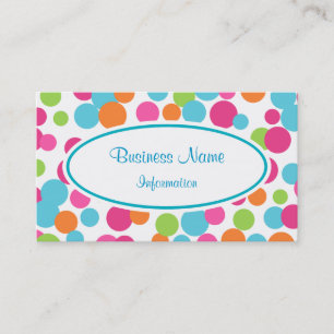 Customised Vibrant Business Card